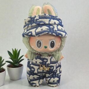 Fashion Labubu Overall & Cap